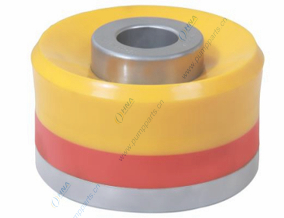 牛鼻型低摩阻高耐腐耐高温耐高压硫化一体式双硬度聚氨酯活塞 - Slip Seal Supreme